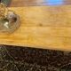 Antique solid wood farmhouse coffee table