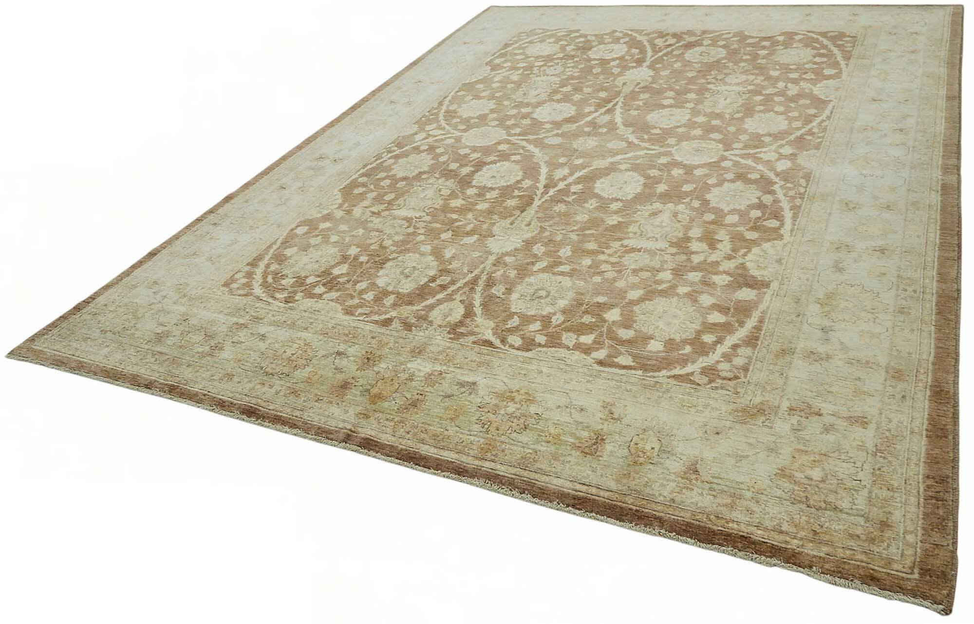 Turkish Handknotted Wool Oushak Rug 267 cm x 370 cm