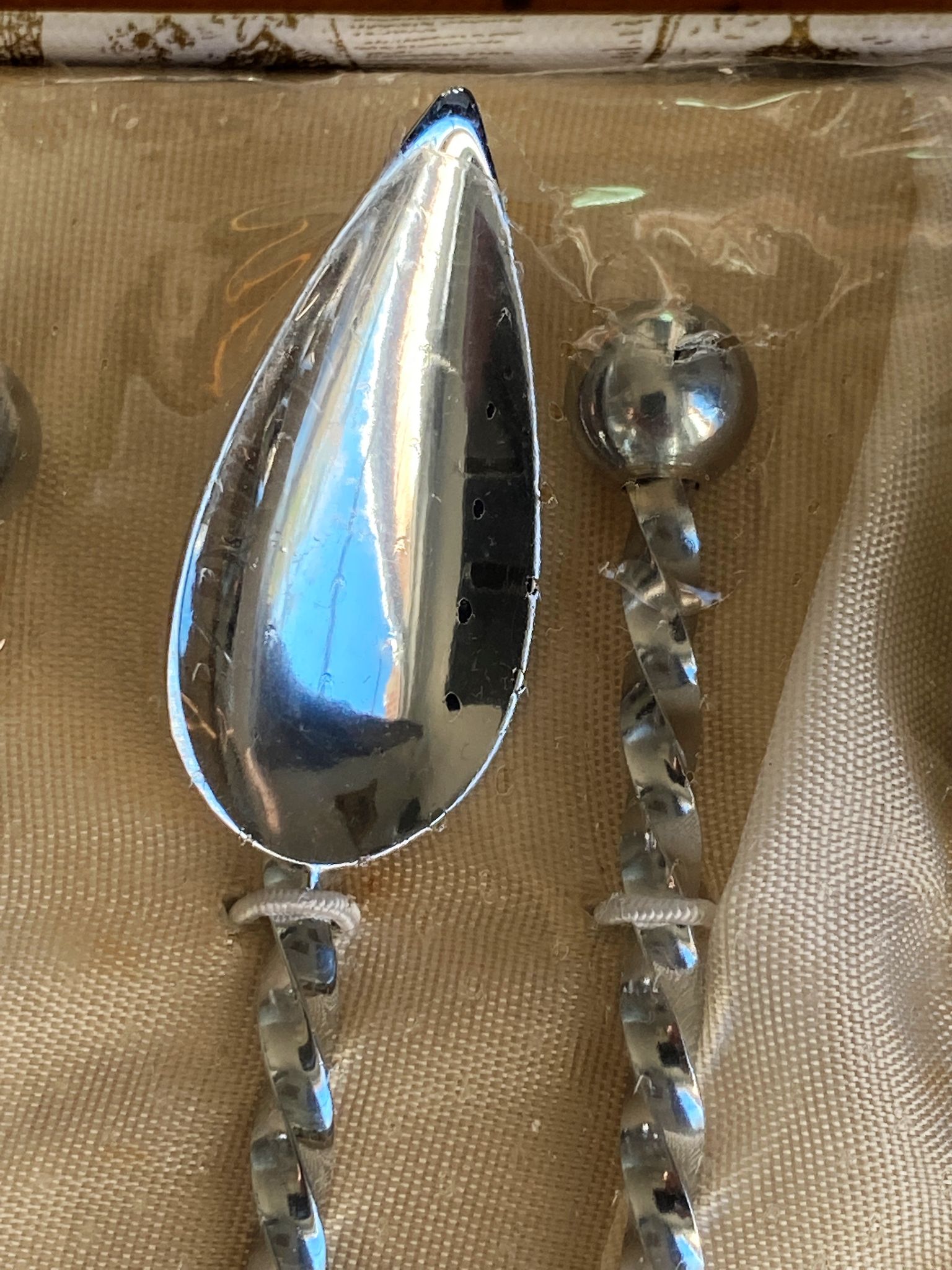 Set of 6 cocktail spoons