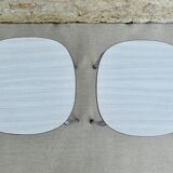 Pair of formica stools from the 60s