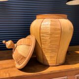 Panier or village do in rattan and wicker