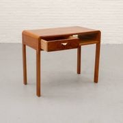 Italian Art Deco burl desk 1930s