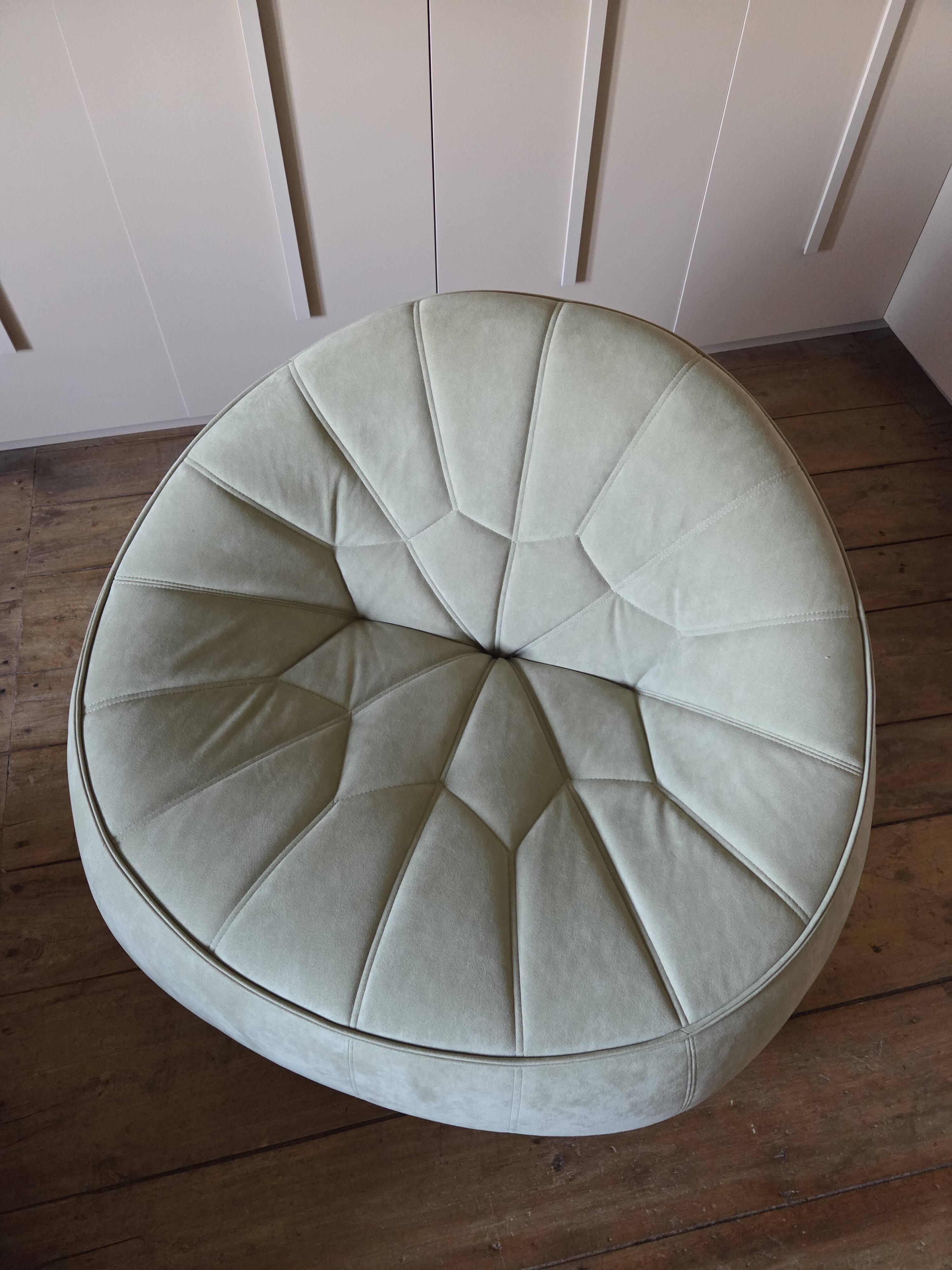 New ottoman armchair by cinna