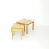 Nest of tables ‘777’ by Afra and Tobia Scarpa for Cassina, 1960