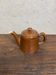 Small vintage brown teapot