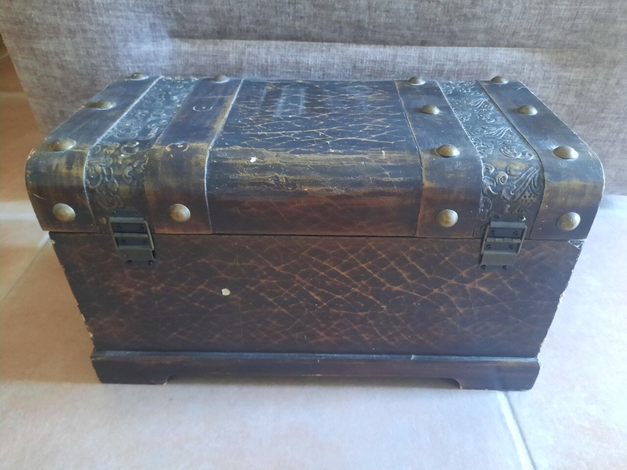 Wooden chest