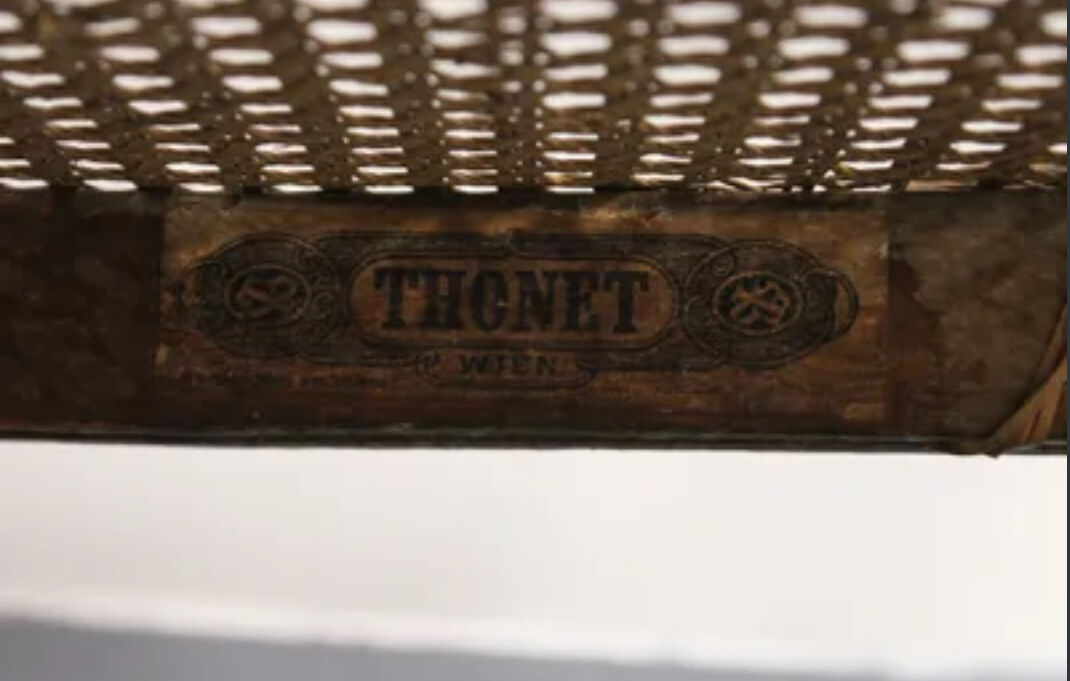 Series of 6chairs bistro Thonet