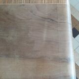 Art Deco curved wood console