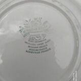 Set of 3 hollow plates Lunéville