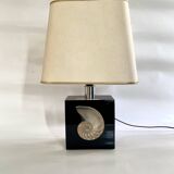 Lamp P. Giraudon, 1970, fabric cable 2M, lampshade