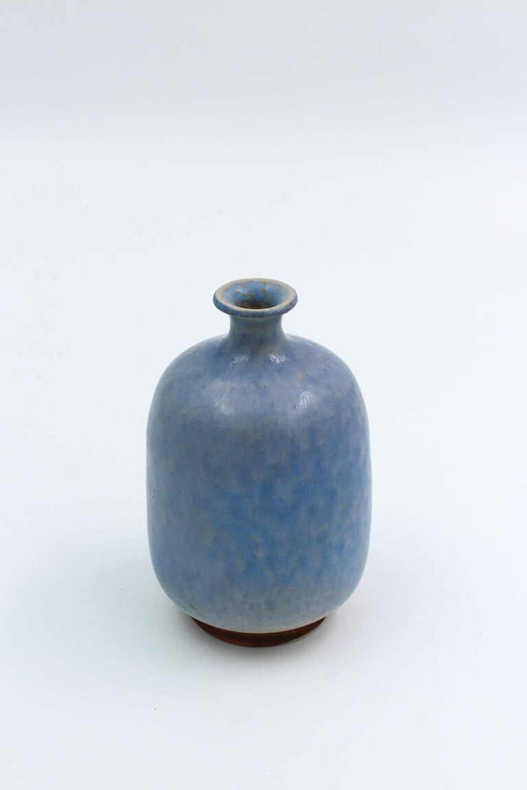 Ceramic vase by Sven Hansson for Hganus 1971