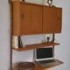 Ergo wall shelf in teak, Vintage Scandinavian 1960s