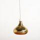 Brass pendant lamp by Scandi-Lamp, 1960s/70s
