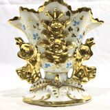 Porcelain Bridal Vase Old Paris 19th century