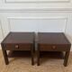Tables de chevet en orme esprit Maison Regain