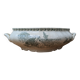 Old vegetable dish serving dish Terre de Fer Opaque porcelain from Gien Ocean model