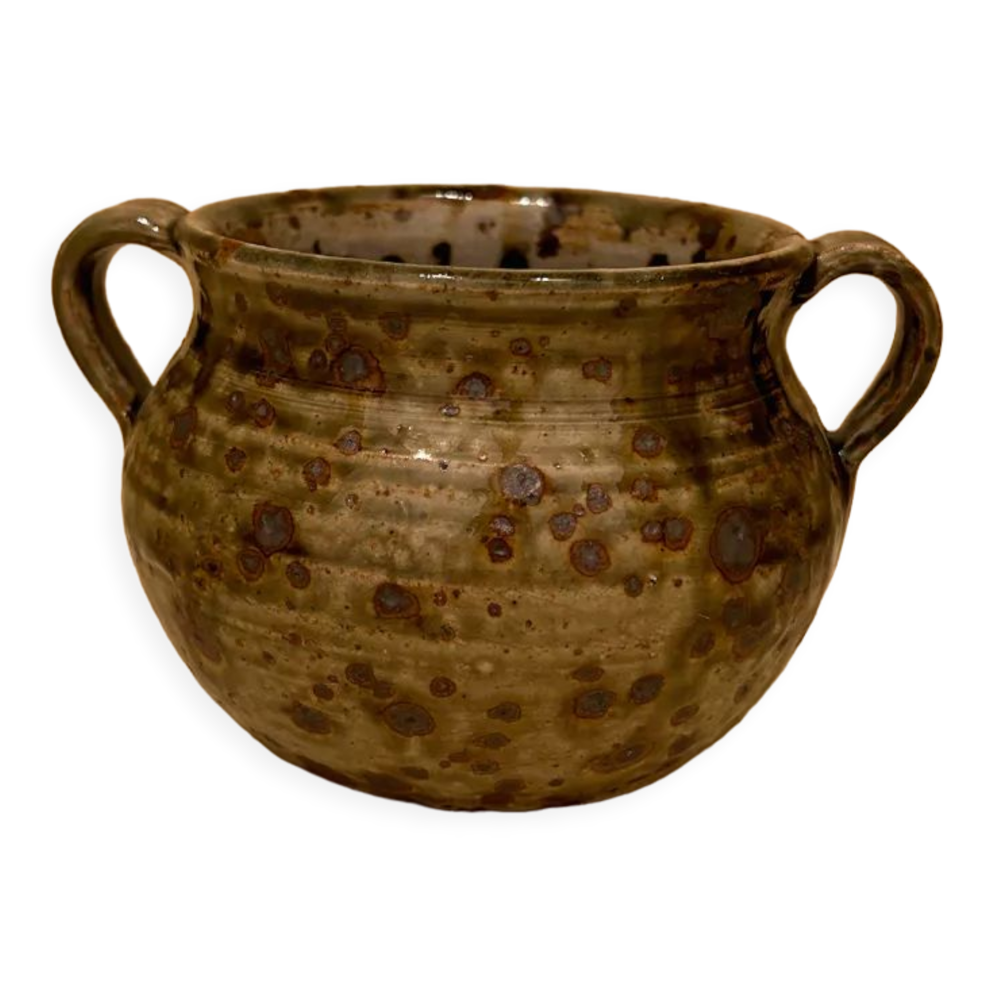 Pot en grès vintage