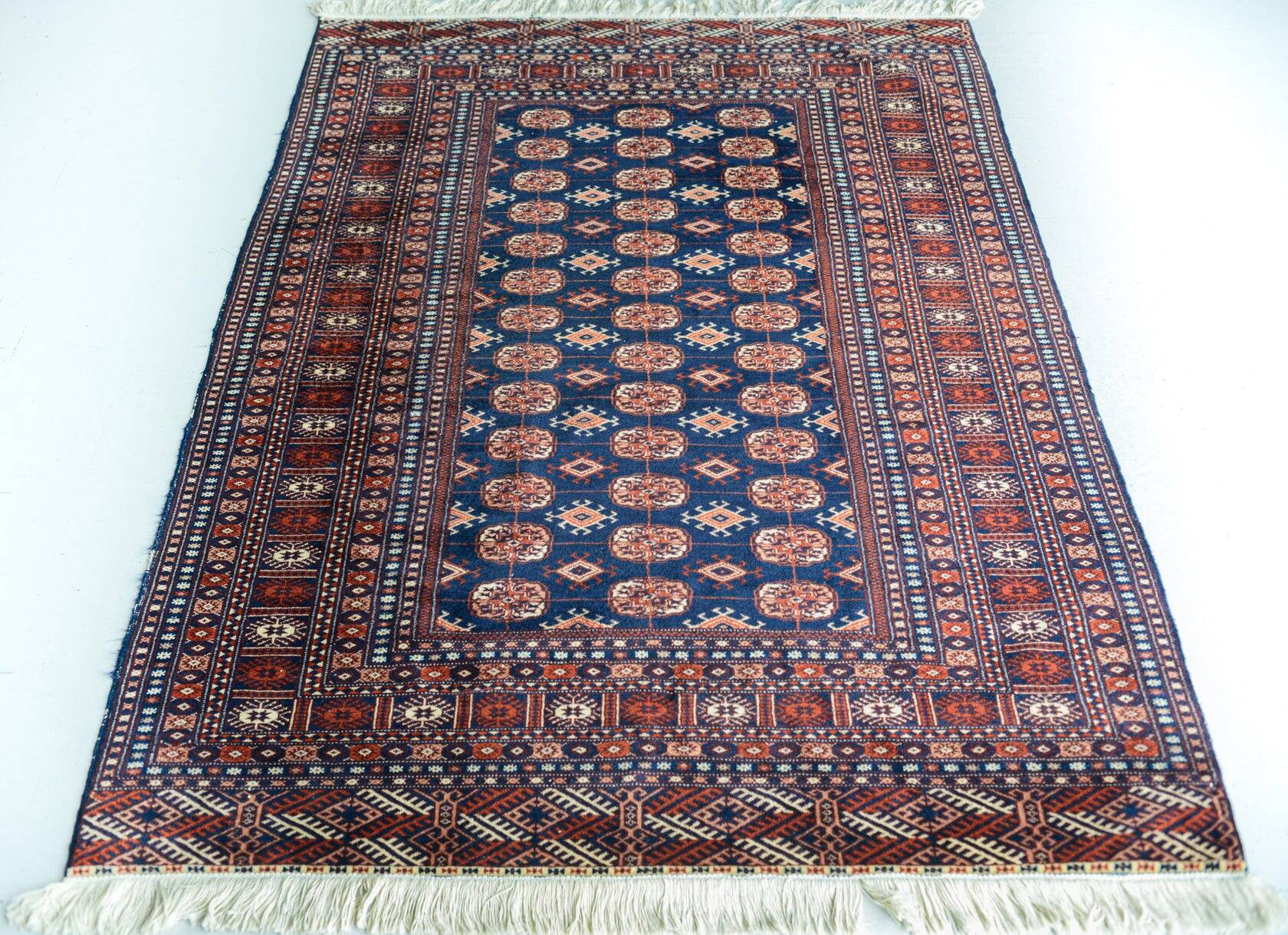 Hand woven vintage - Caucasian rug