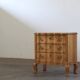 Vintage Mid-Century Danish Oak Baroque/Rococo style Commode