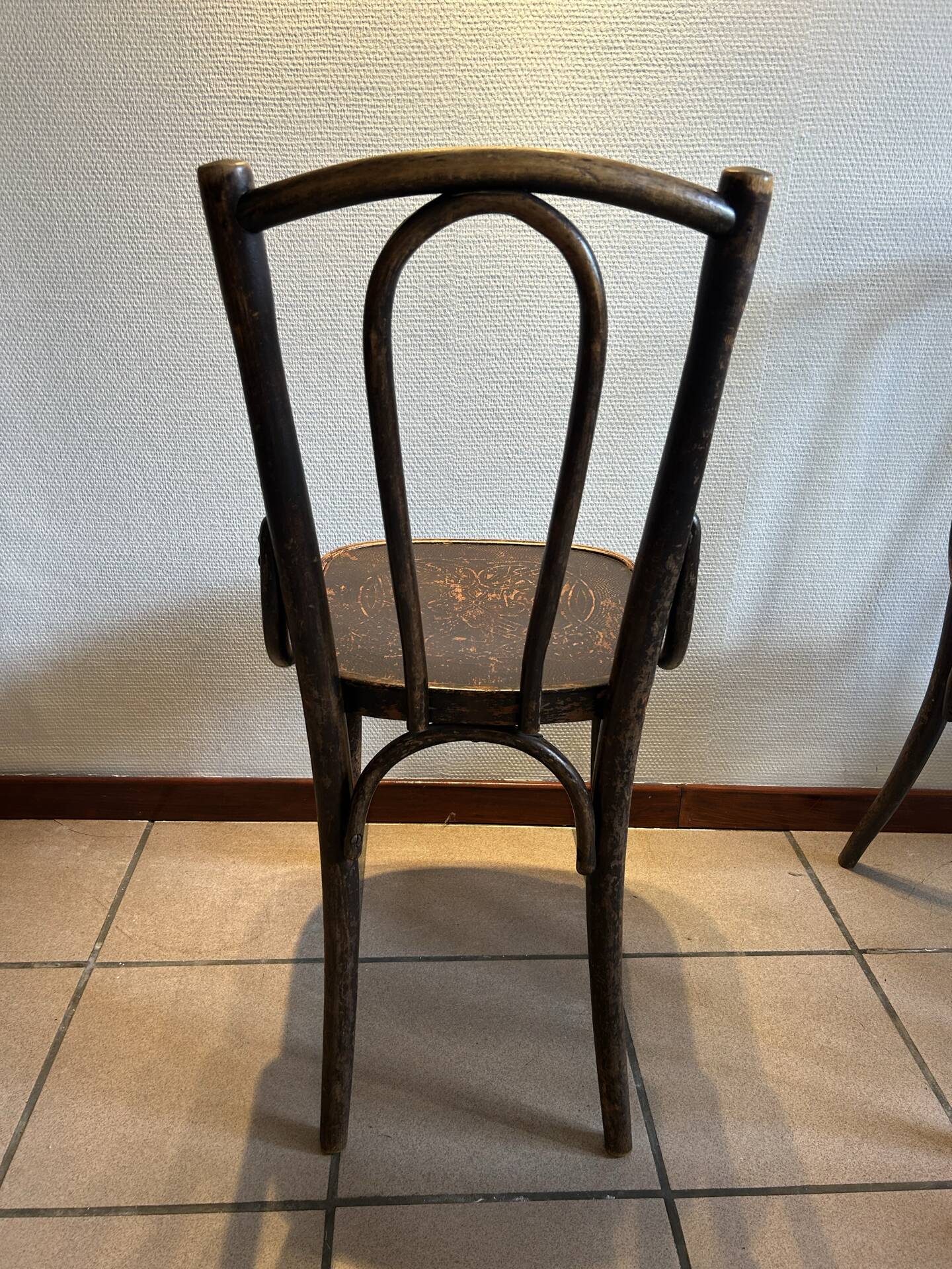 6 Thonet style bistro chairs