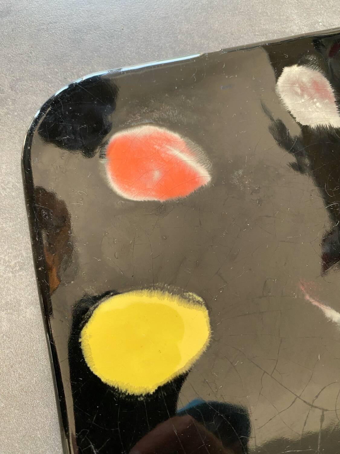 Plat palette de peinture