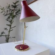 Lampe de bureau années 50 « diabolo » Aluminor