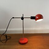 Vintage red lamp from the 80s Veneta Lumi