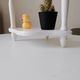 Vintage shabby chic/country wall corner shelf