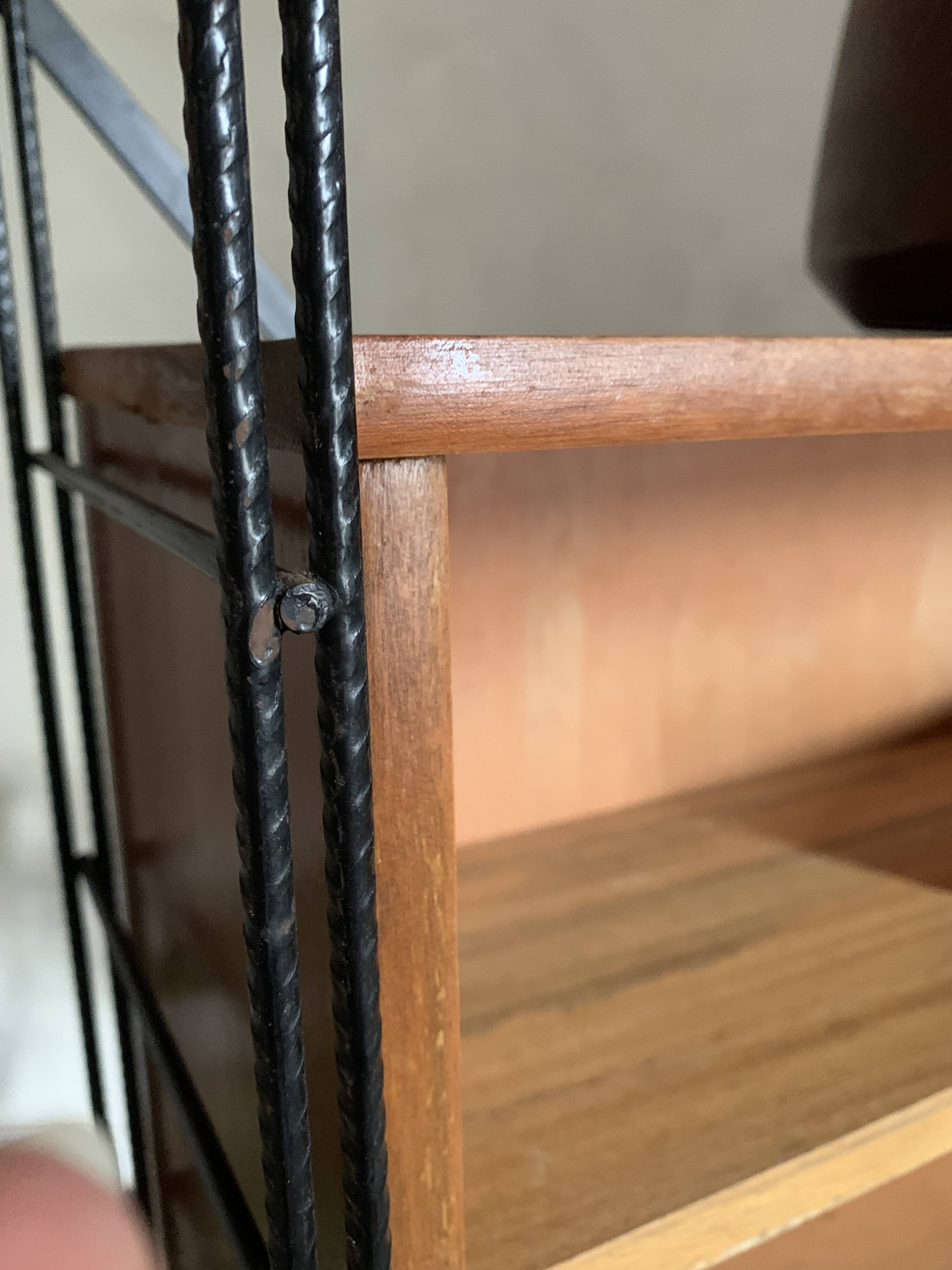 Vintage string style freestanding bookcase