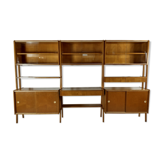 Vintage modular wall unit by František Jirák for Tatra, 1970s, Set of 3