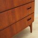 Commode en teck, design danois, années 1970, fabrication : Danemark