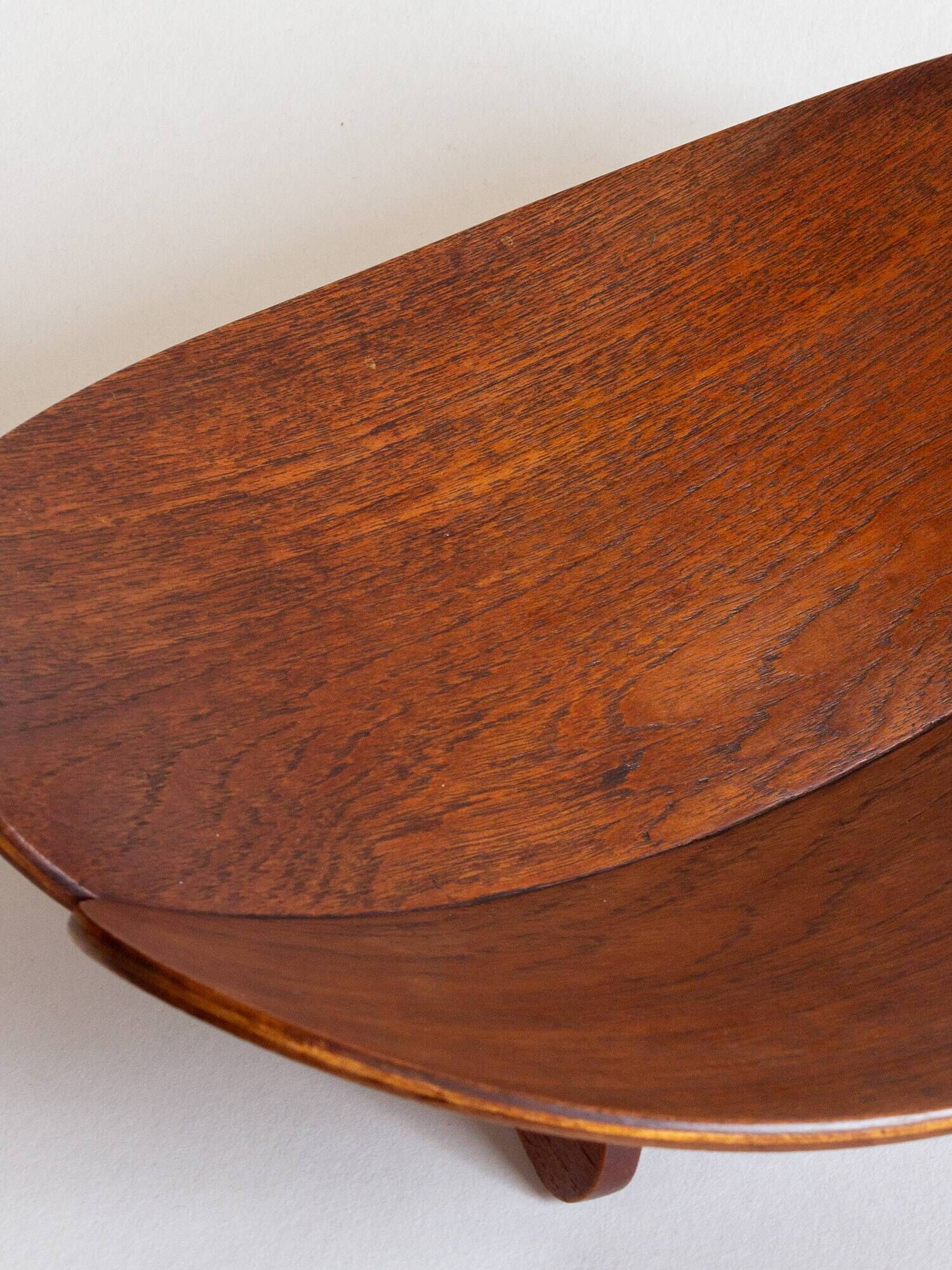 Scandinavian plywood fruit basket, 1960s