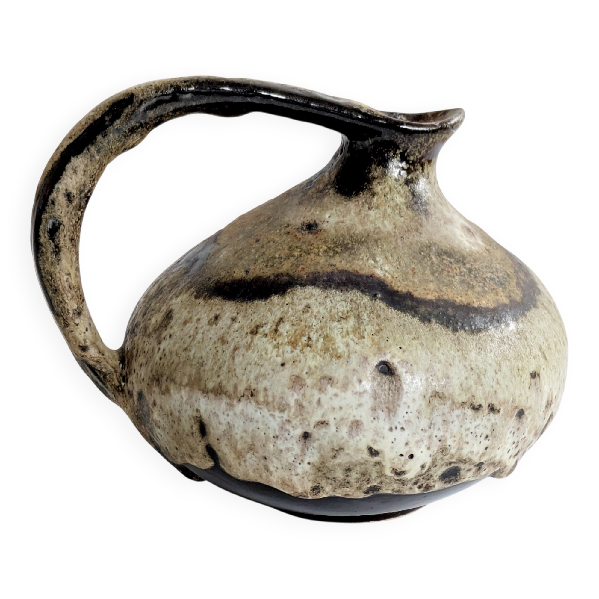Ruscha Fat Lava vase 313 ceramic Germany 1960s