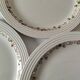 Plats à gâteaux et assiettes à dessert Longwy modèle Betty