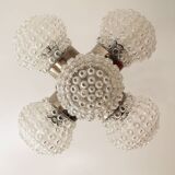 1970's Ceiling Lamp by Miroslav Cermak for Kamenicky Senov Factory