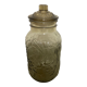 Vintage smoked glass jar