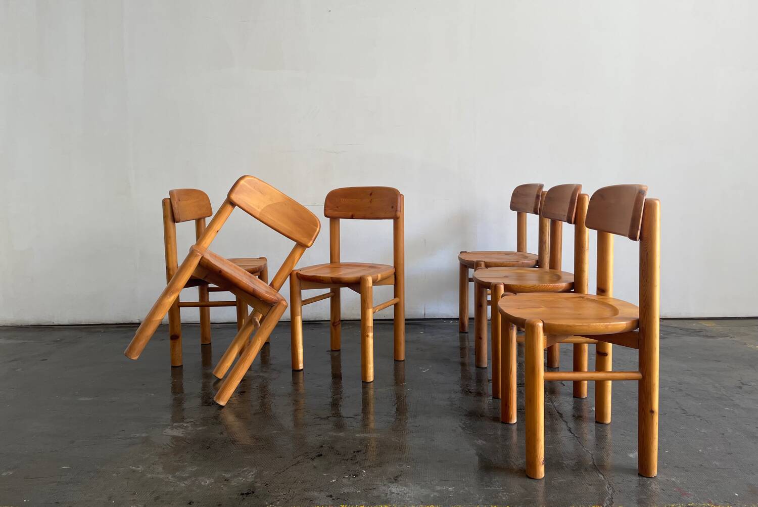 chaises de salle à manger en pin