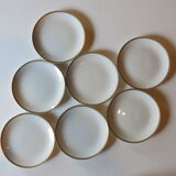 7 porcelain dessert plates from Bavaria in good condition