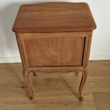Commode chevet bois style Louis XV