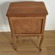 Louis XV style wooden bedside chest of drawers