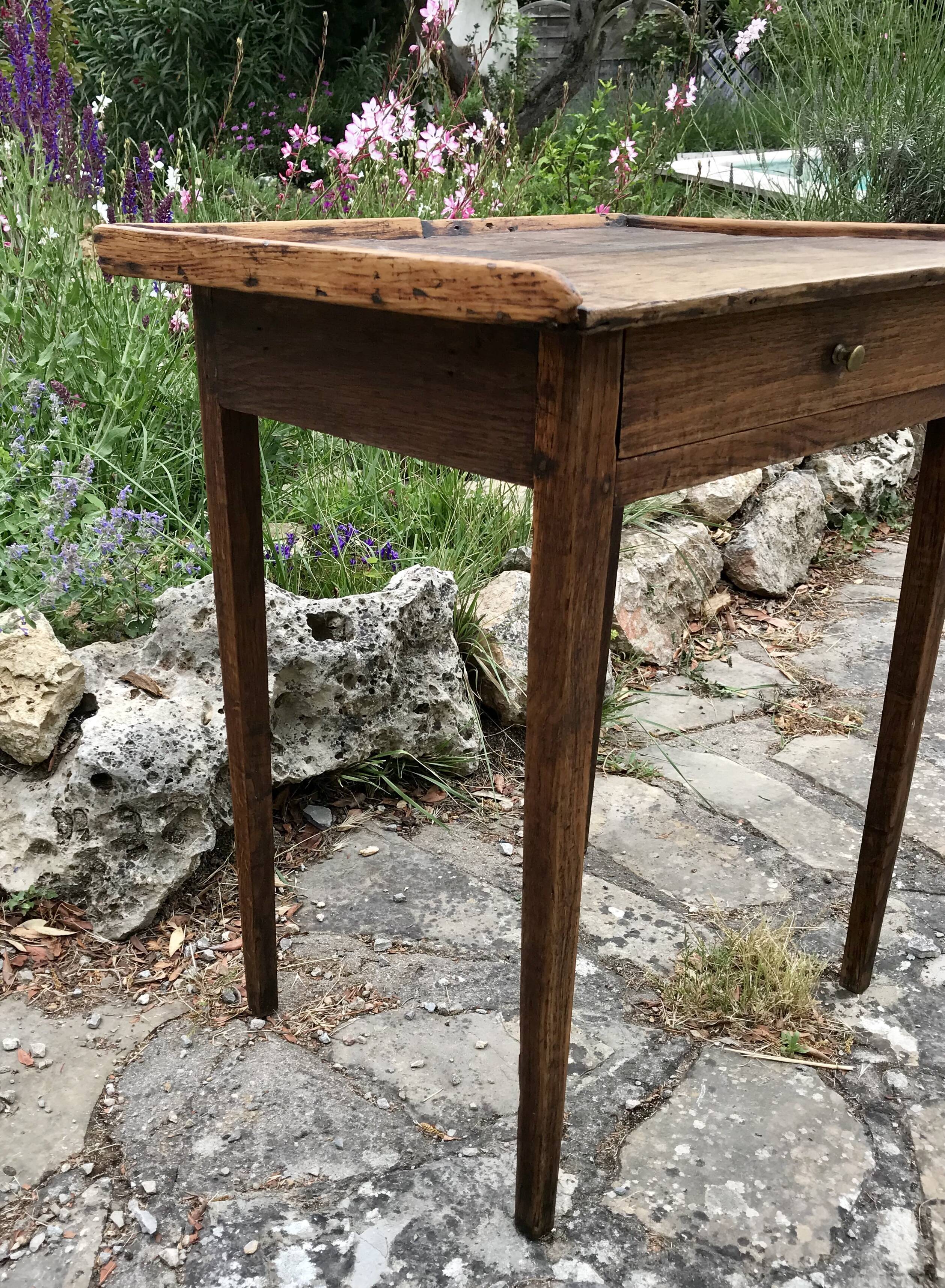 Old occasional table
