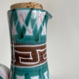 Ceramic bottle with spout by Robert Picault – Vallauris, m