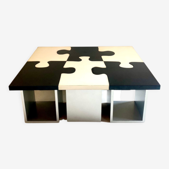 Puzzle coffee table, 1970