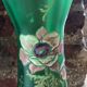 Enamelled vase Legras