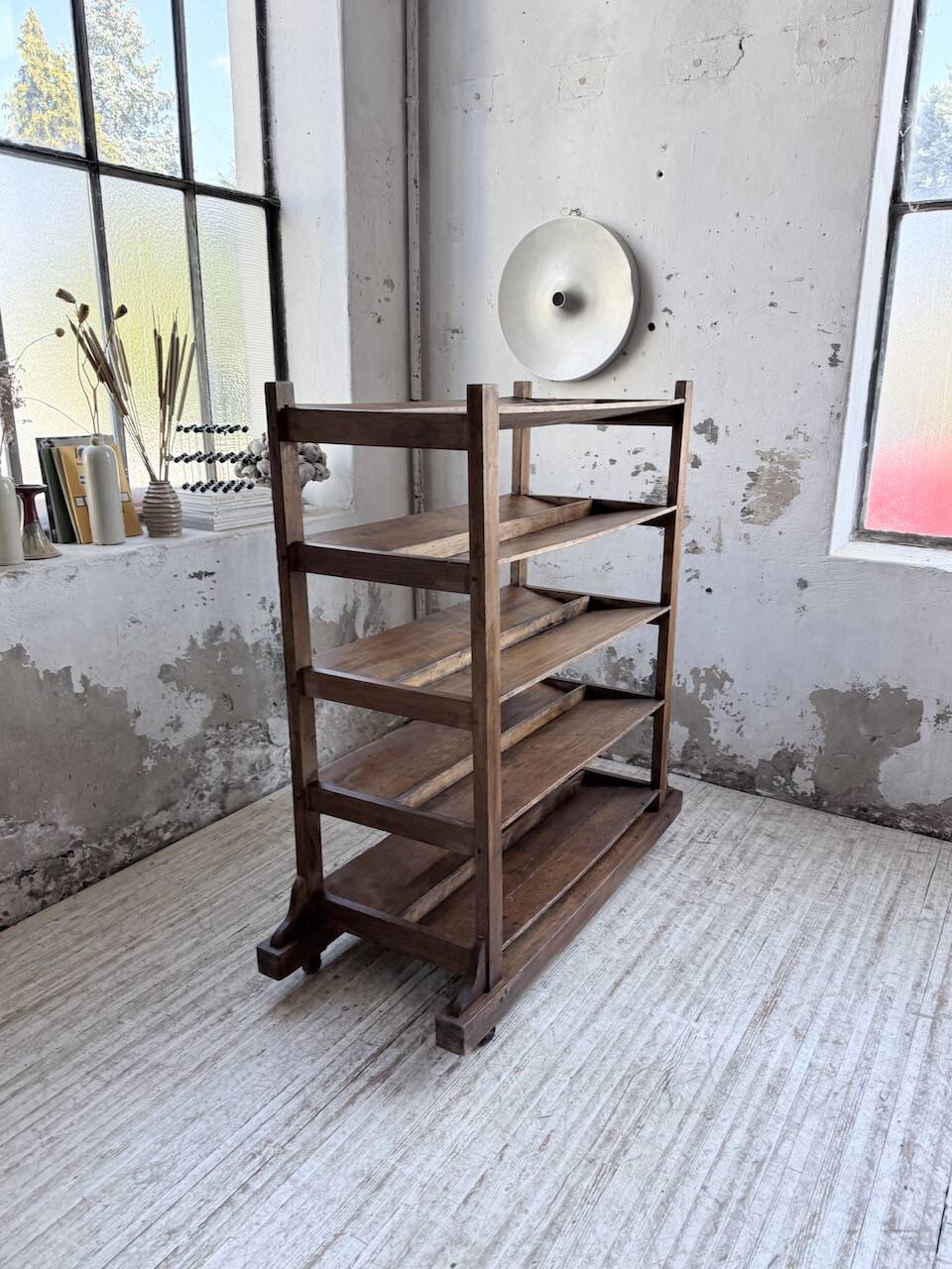 Old bakery shelf from the 1950s.