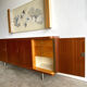 Sideboard and Matching Decorative Art Piece from the Cruise Liner "SS Rotterdam"