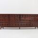 Vintage Spanish brutalist sideboard credenza
