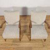 Model 410 Armchairs by Jindřich Halabala for UP Závody, Czechoslovakia, 1930s, Set of 2