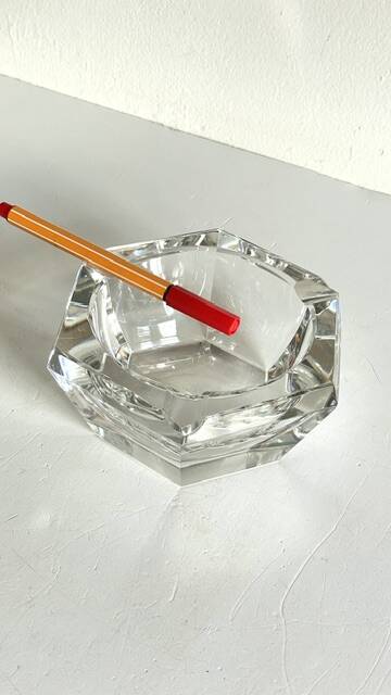 CENDRIER Vide-Poche CRISTAL Vintage