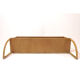 2 tier rattan shelf from the 1960s-1970s.